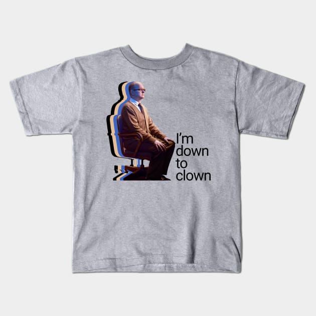 Colin Robinson is Down to Clown, Yo. Kids T-Shirt by Xanaduriffic